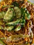 Mie Goreng Pedas Pakai Mie Urai Merah