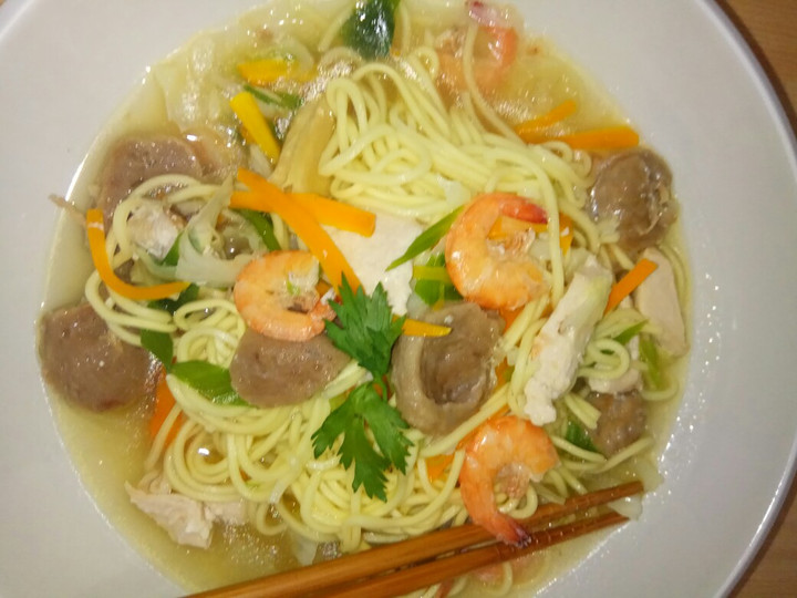 Langkah Mudah untuk Menyiapkan Lo mi, Enak Banget