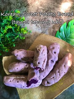 Foto resep Korean Sweet Potato Bread (tanpa tepung ubi)