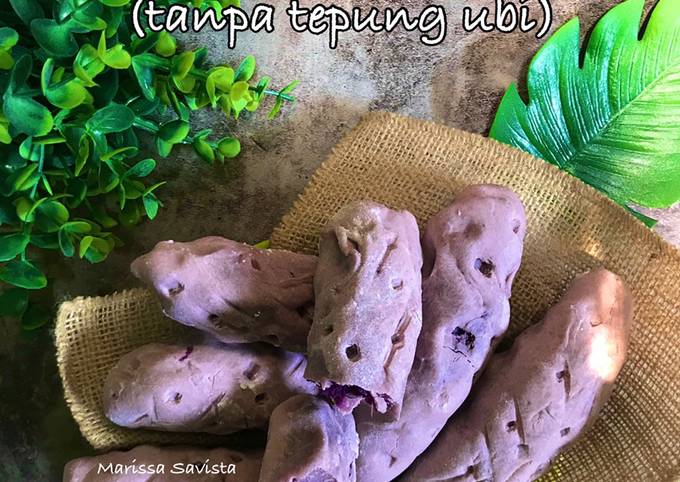 Korean Sweet Potato Bread (tanpa tepung ubi)