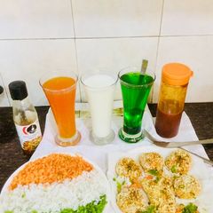 A picture of Poha Vegetables Cutlets.