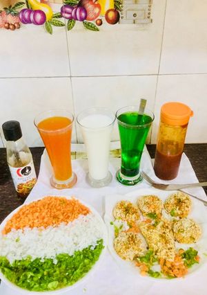 A picture of Poha Vegetables Cutlets.