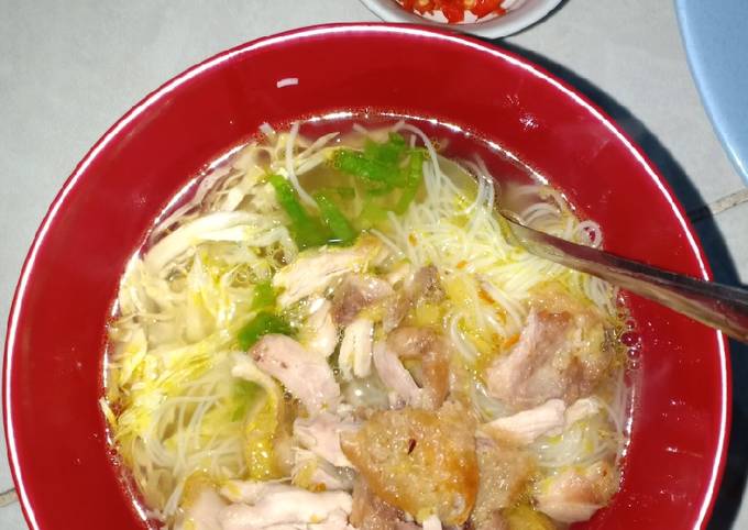 Soto Ayam Kuah Bening Anti Ribet