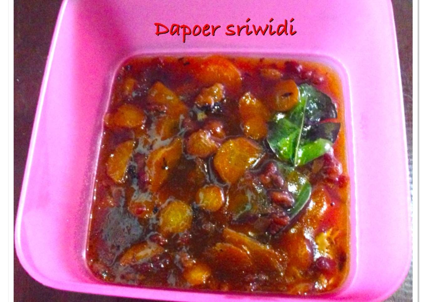 Mpasi 12m+ (daging giling kuah kental manis)