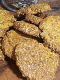 Galletitas saludables de zanahoria, avena y mix de semillas