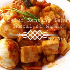 รูปของ Telur Kentang Tahu sambal si mamak