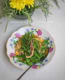 Đậu cô ve xào nấm bào ngư (chay)