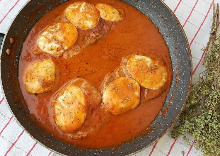 Fettine di manzo alla pizzaiola