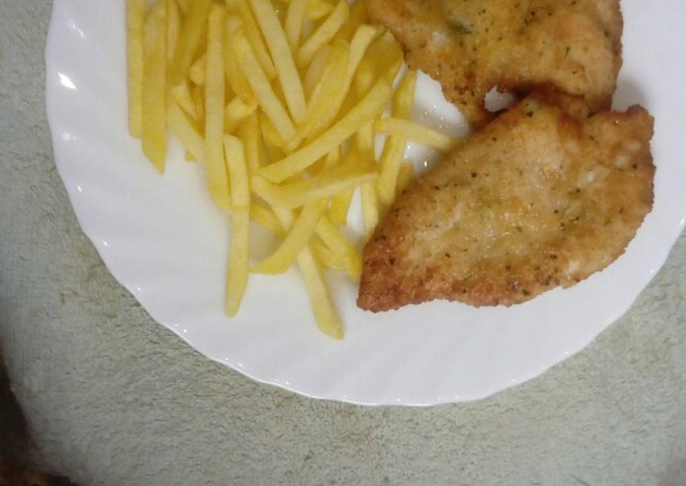 With Potato Chicken Pechuga Empandas
