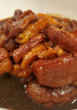 A picture of Instant Pot Hong Shao Rou.