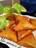 Samsa/triangles aux amandes