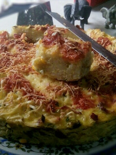 Foto resep Schotel Mie Ayam Sayur