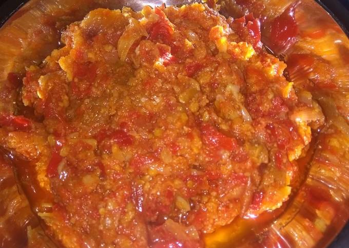 Langkah Mudah untuk Menyiapkan Sambal bawang yang Lezat