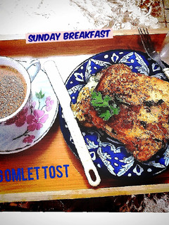 A picture of Egg omelet Toast.
