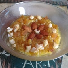 Apple halwa A picture of Apple halwa.