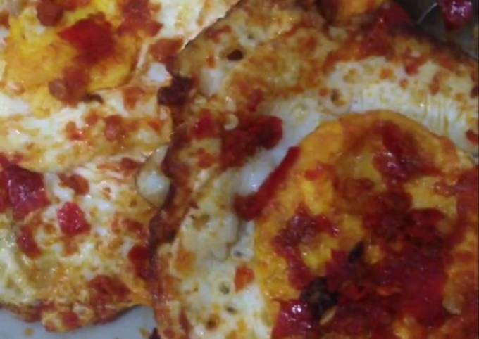 Resep Telor dadar sambal, Lezat Sekali