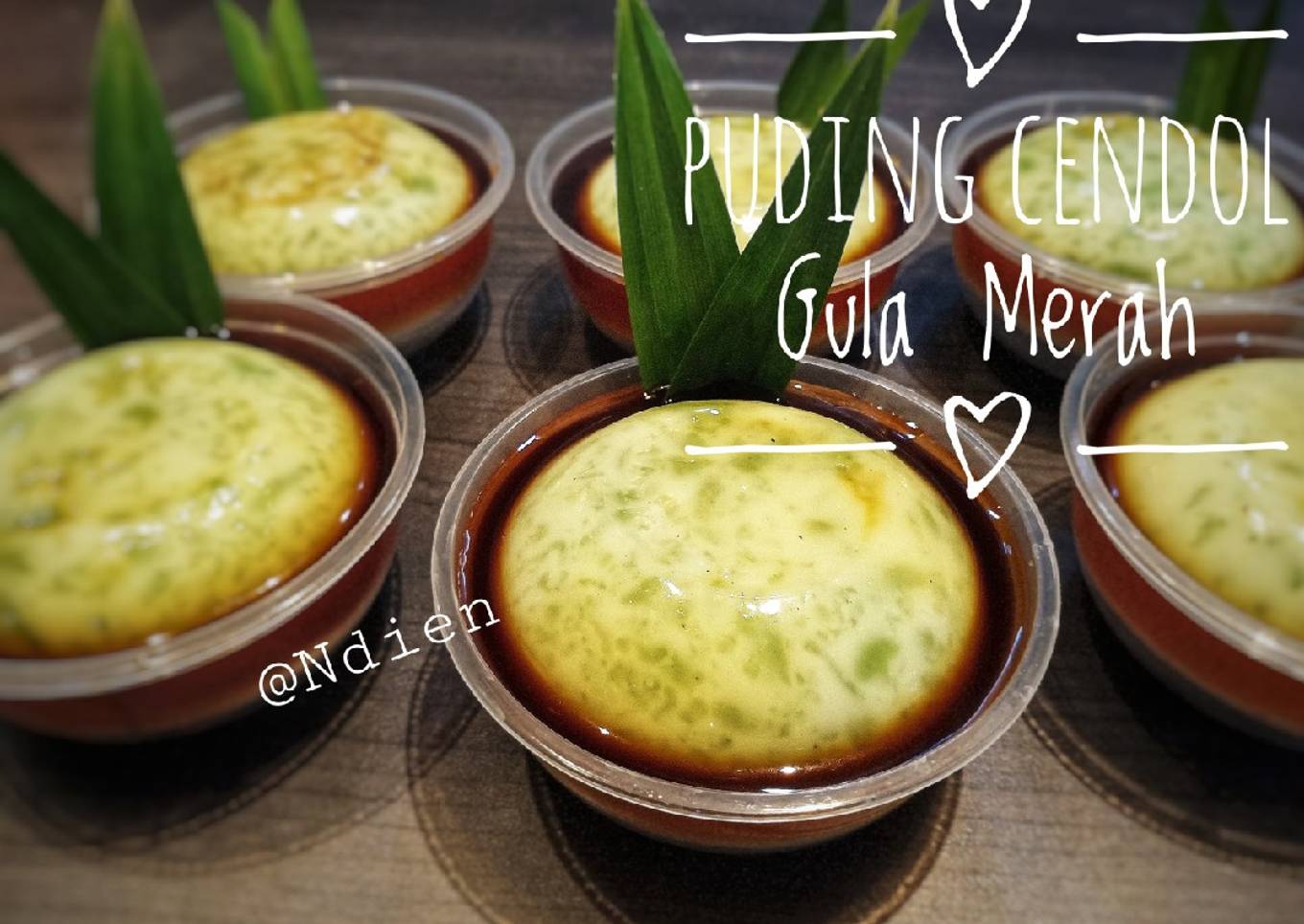 Puding Cendol Gula Merah