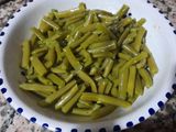 سلاطة لوبيا خضراء بالثوم