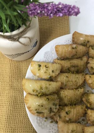 صورة لوصفة عجينة السميد بالجبن