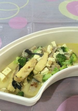 Foto resep Sup ikan patin brokoli mpasi 1+
