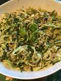 Salade marinée de puntarelle aux anchois,ail et ciboulette fraîche
