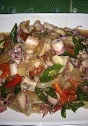 Foto resep Cumi asin cabe ijo