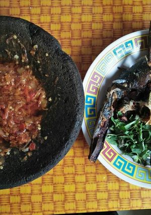 Foto resep Lele goreng ➕ sambel korek