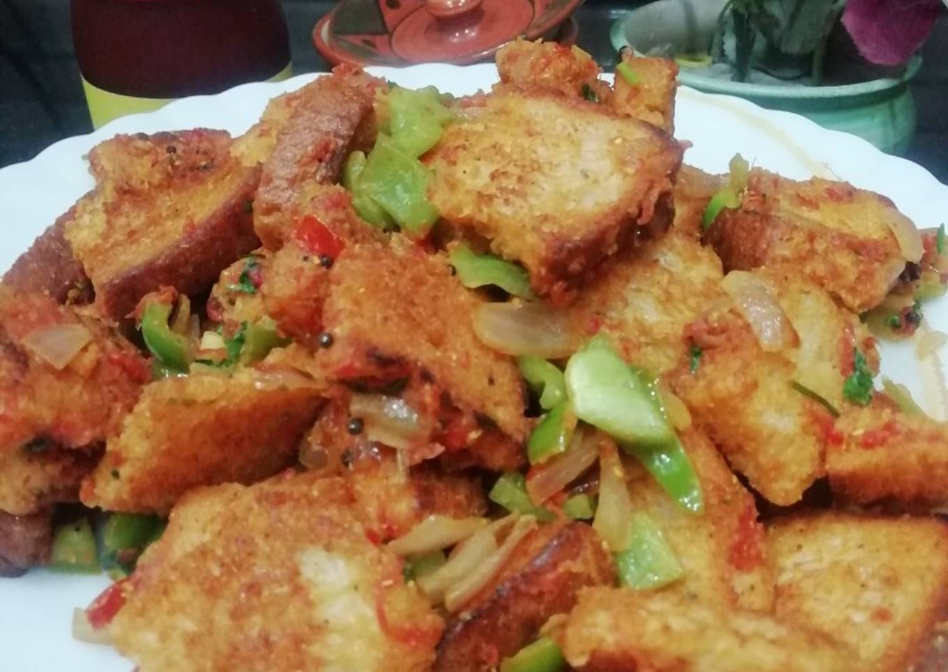 Bread Masala Upma