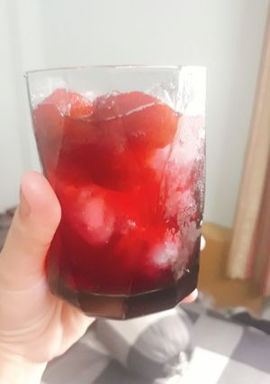 Hình của món Siro mận.