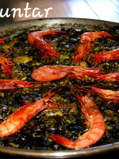 Una foto de Arroz negro