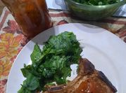 Una foto de salsa chutney