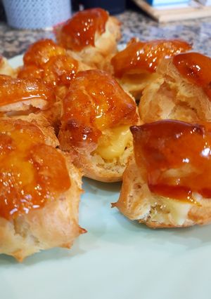 Une photo de Choux à la crème vanillé