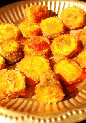 A picture of Kacha Kela Masala Fry.