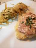 Lomo en salsa de champiñones