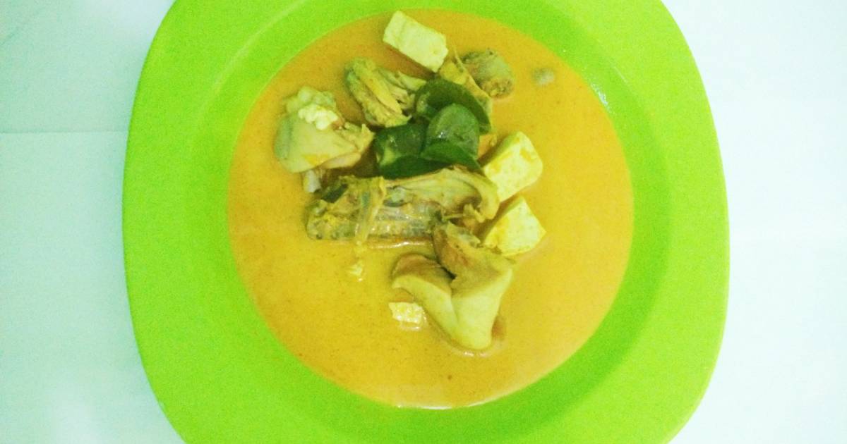 Resep Ayam Gulai Tahu oleh Andina Fasha - Cookpad