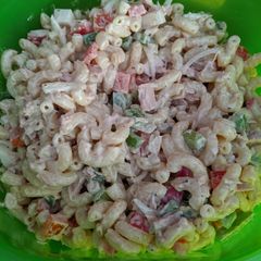Macaroni Salad with Tunafish #America A picture of Macaroni Salad with Tunafish #America.