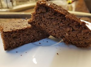 Una foto de Brownie de Pulpa de almendras