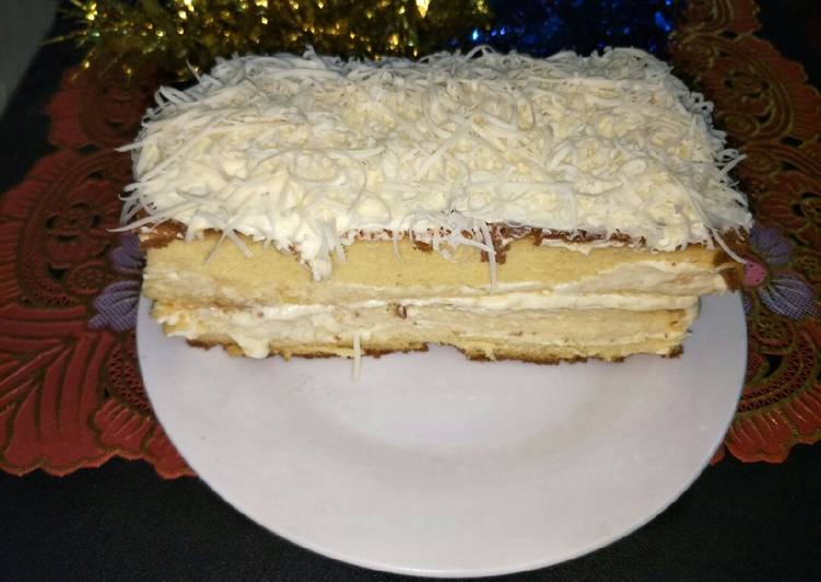 Resep Sponge cake lemon cheese ala MSaC,Debm,Keto,LCD yang Bikin Ngiler