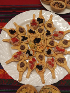 Una foto de Cucharillas de hummus