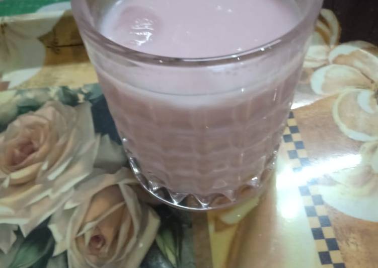 How to Make Award-winning Rose milk shake