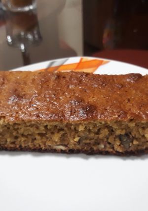 Una foto de Bizcocho saludable con yogur