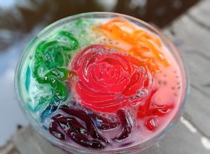 Foto resep Mie jelly pelangi