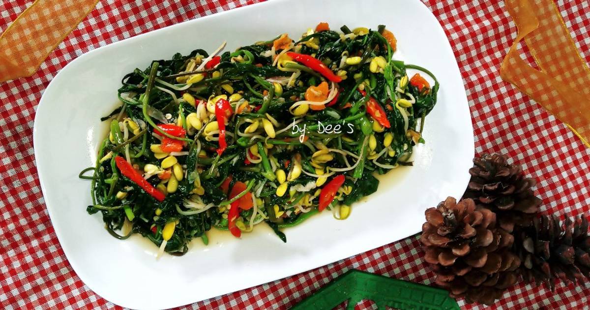 Resep Oseng Kangkung Ala Emak Oleh Dee S Cookpad