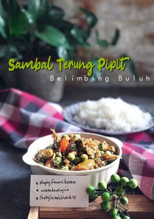 Gambar Sambal Terung Pipit Belimbing Buluh#phopbylinimohd#batch18
