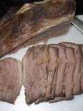 Tiritas de carne del asado del finde