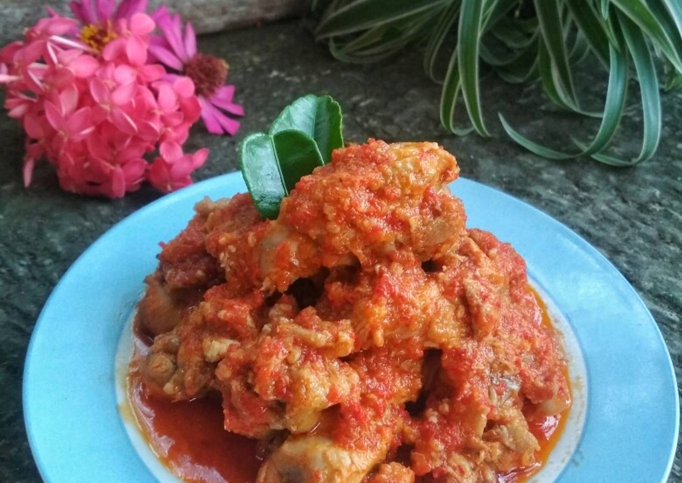 Ayam Baper (Balado Pedes Mercon)