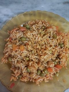 صورة لوصفة رز مفور على طريقة تونسية
