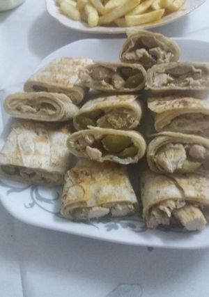 صورة لوصفة شاورما الدجاج