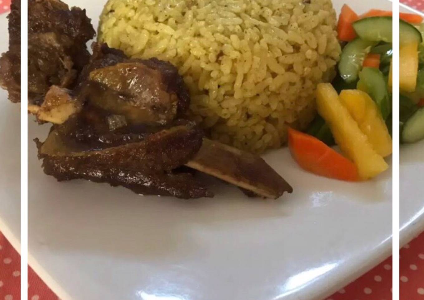 Nasi Kebuli Iga Sapi