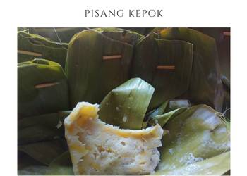 Resep Unik Carang Gesing Pisang Kepok (Pistuban/Barongko) Mantul Banget